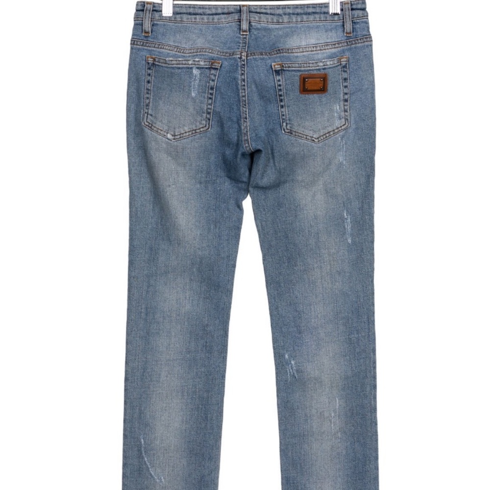 Dolce & Gabbana Light Blue Straight Jeans